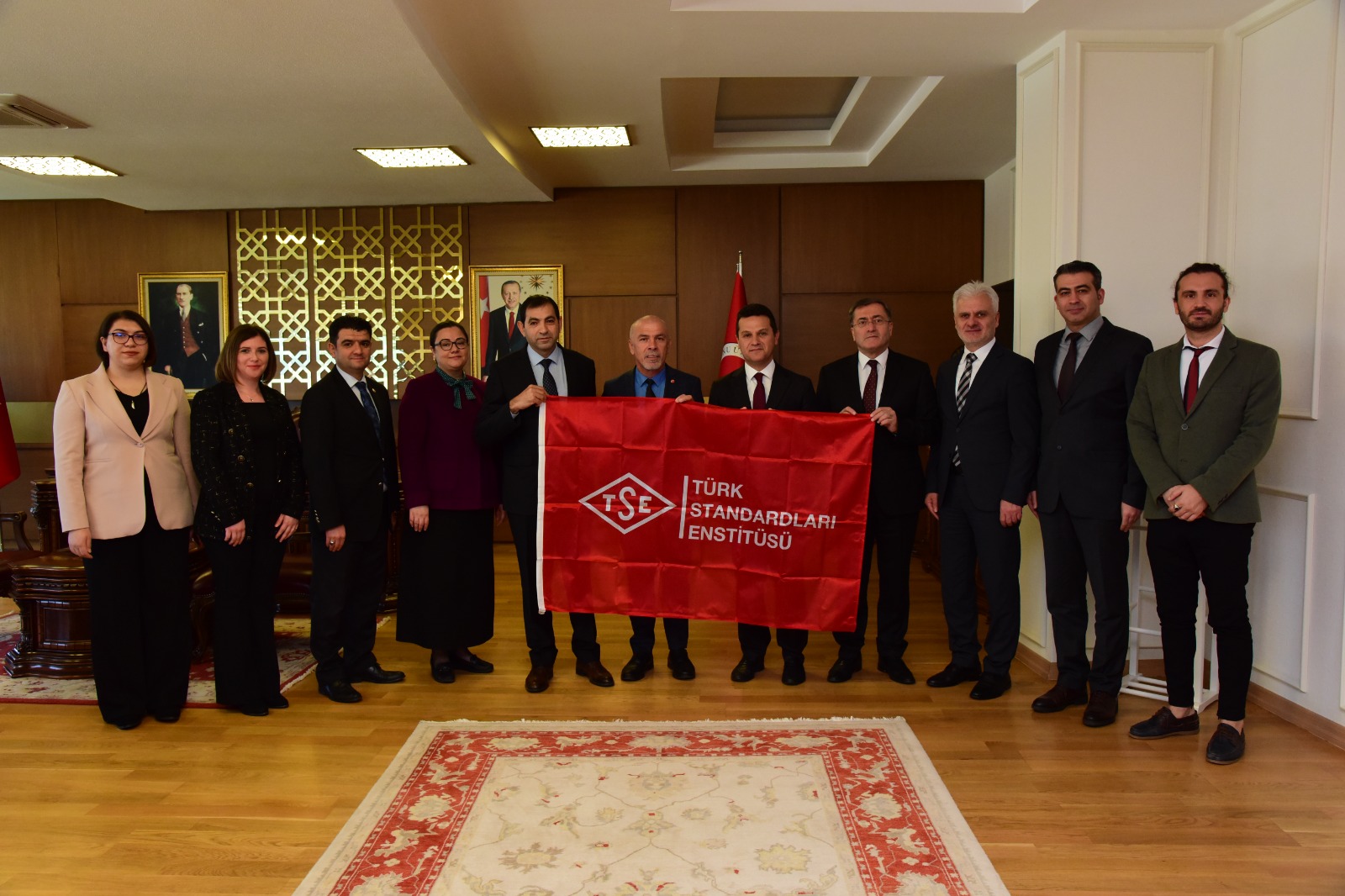 Üniversitemiz, TS EN ISO 9001:2015 Kalite Yönetim Sistemi Belgesini Aldı