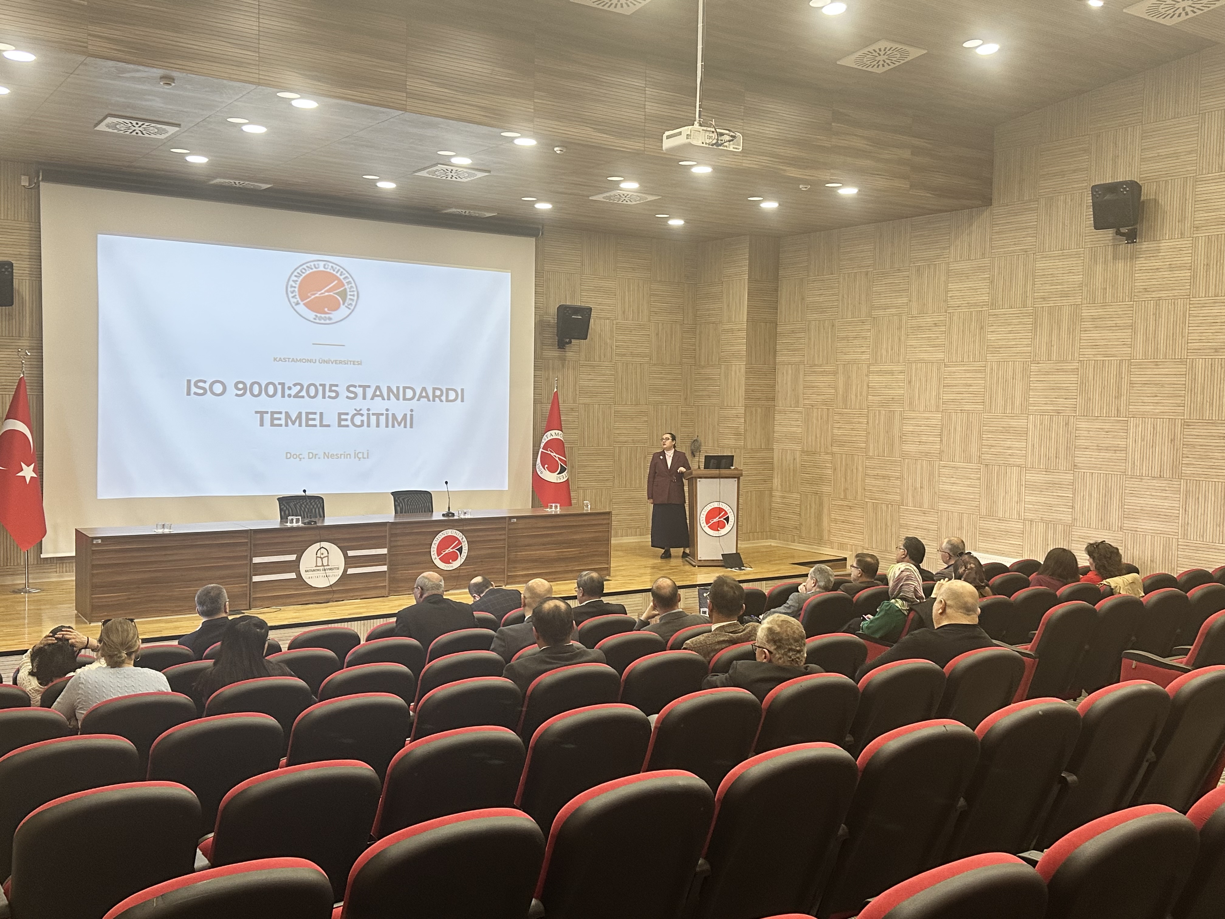 Koordinatörlüğümüz tarafından ISO 9001: 2015 Kalite Yönetim Sistemi Temel Eğitimi ve İç Tetkikçi Eğitimi Verildi