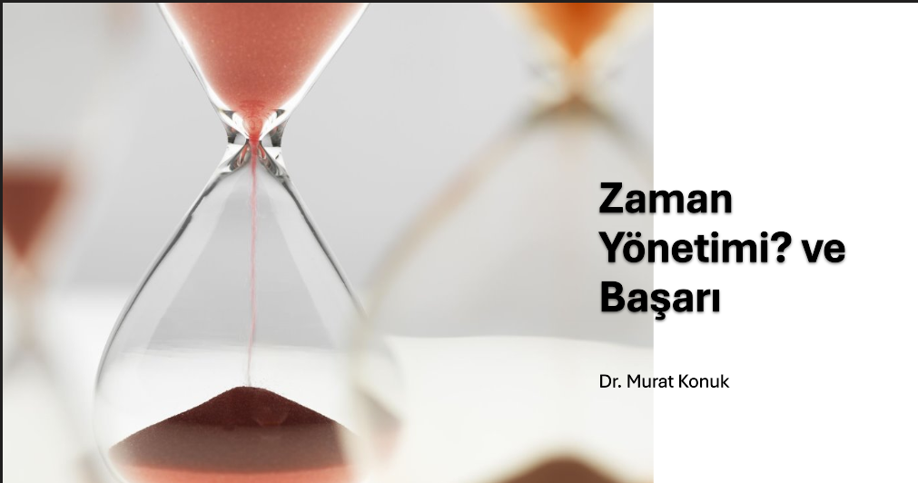 Eğiticilerin Eğitimi Programı Kapsamında “Etkili Zaman Yönetimi ve Başarı” Konulu Eğitim Gerçekleştirildi
