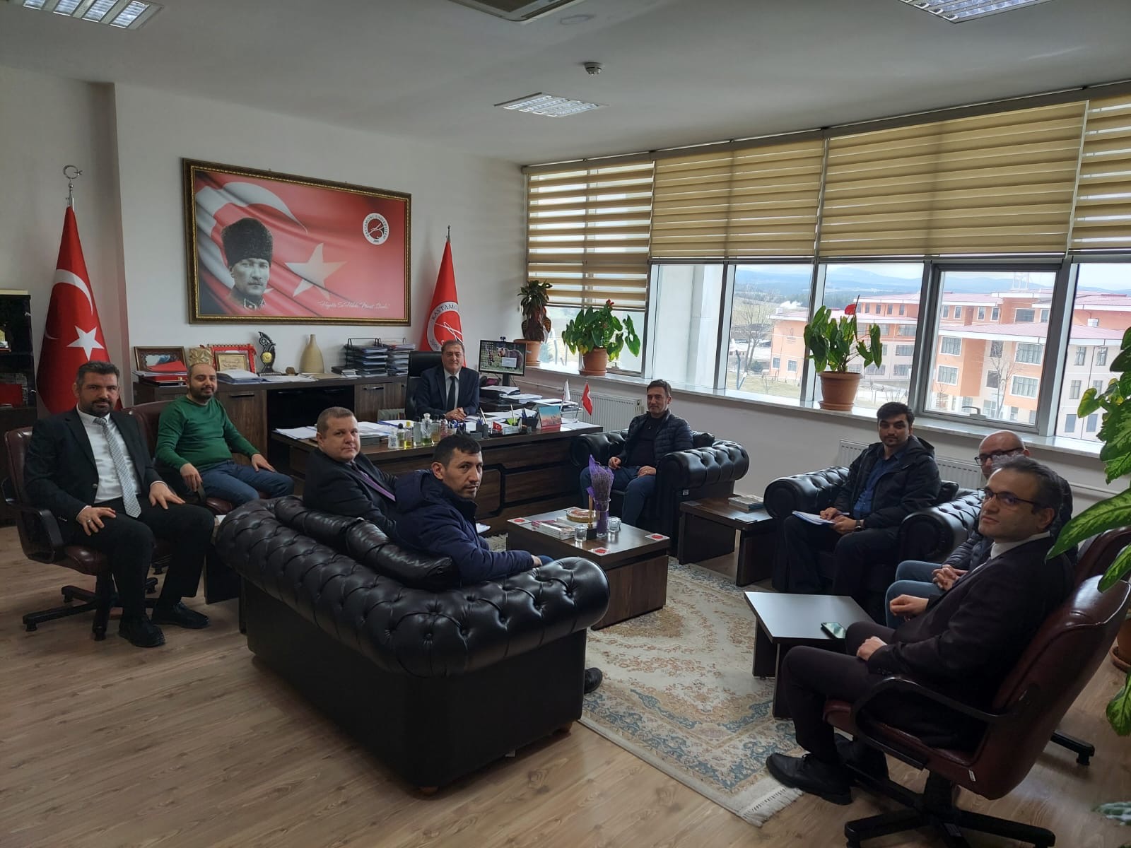 Koordinatörlüğümüz Meslek Yüksekokulları Akreditasyon Süreci Hakkında Toplantı Gerçekleştirdi.